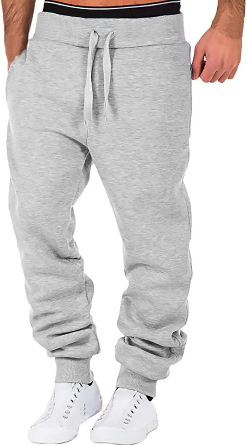 Cargo Pants for Men Joggers Joggers for Men Athletic Sweatpants for Workout Jogging Running Men's Fleece Jogger Pant