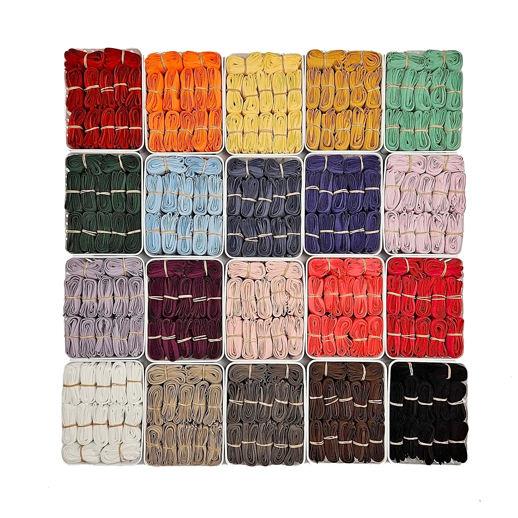 Fold Over Elastic | 1" Wide | FOE | Matte Colors