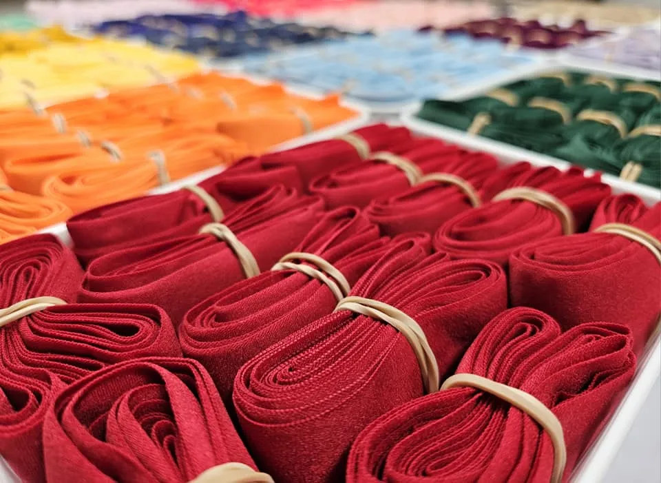 Fold Over Elastic | 1" Wide | FOE | Matte Colors