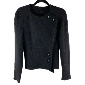 ISABEL MARANT - Raw Edge Matelass Virgin Wool Jacket - Black - 36 US S