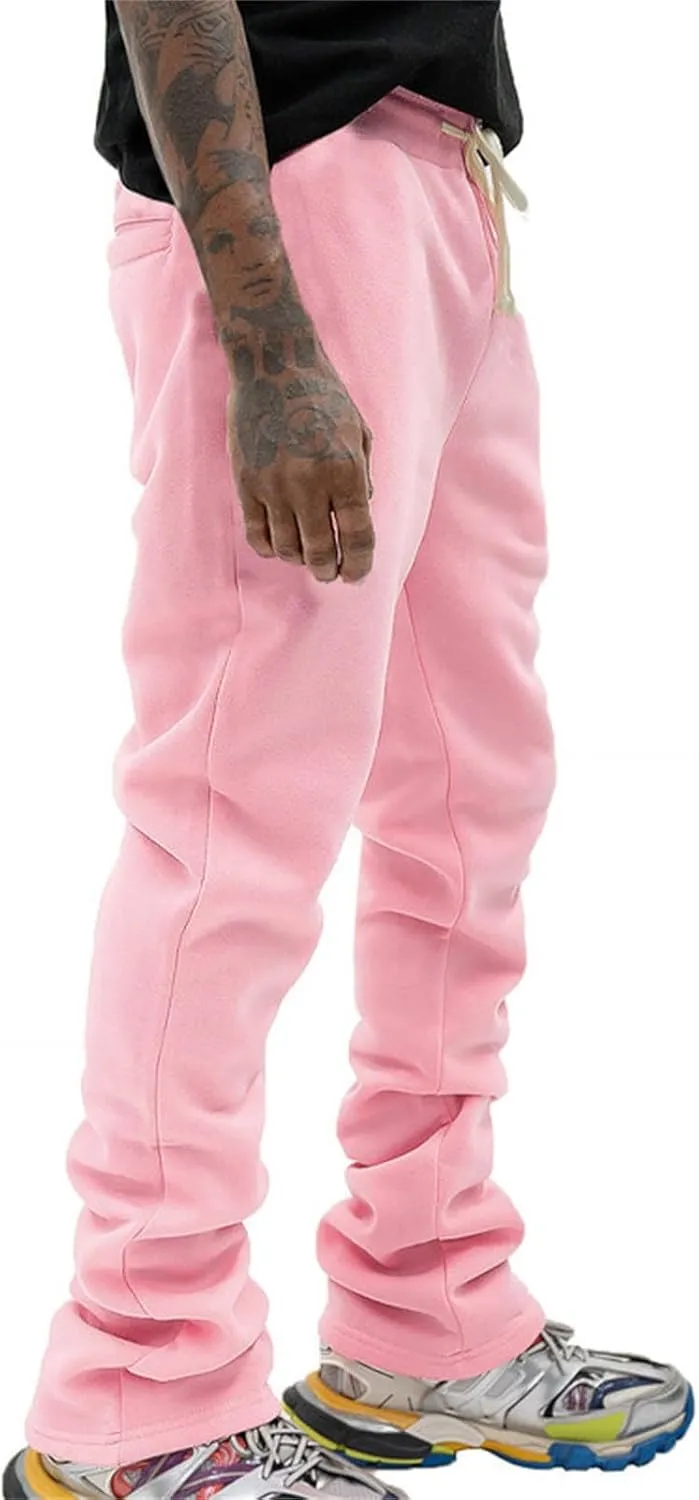 Men's Relaxed Fit Sweatpants Mens Fashion Joggers Sports Pants Casual Cotton Cargo Pants Gym Sweatpants Work Pants