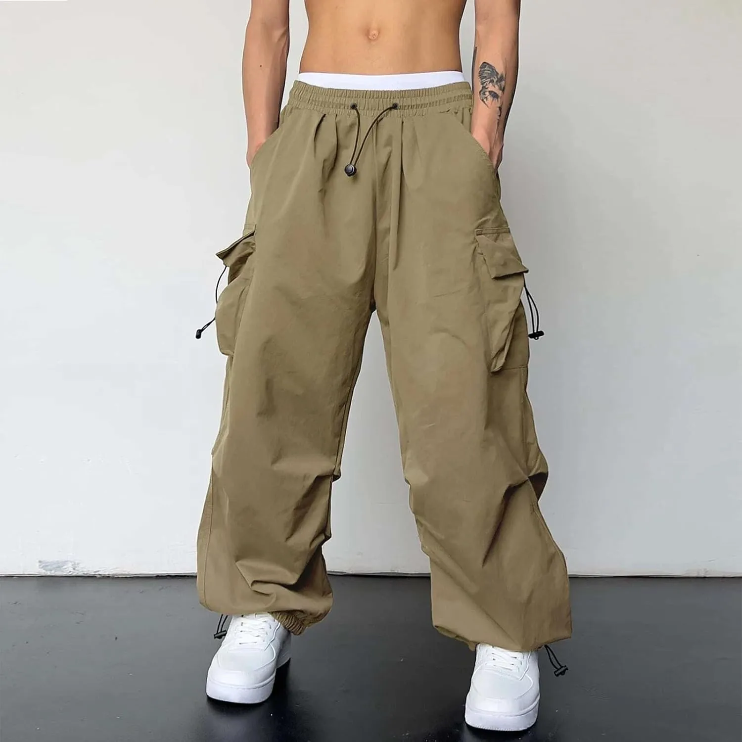 Men's Sweatpants with Zipper Pockets Tapered Joggers for Men Athletic Pants for Workout Jogging Pants