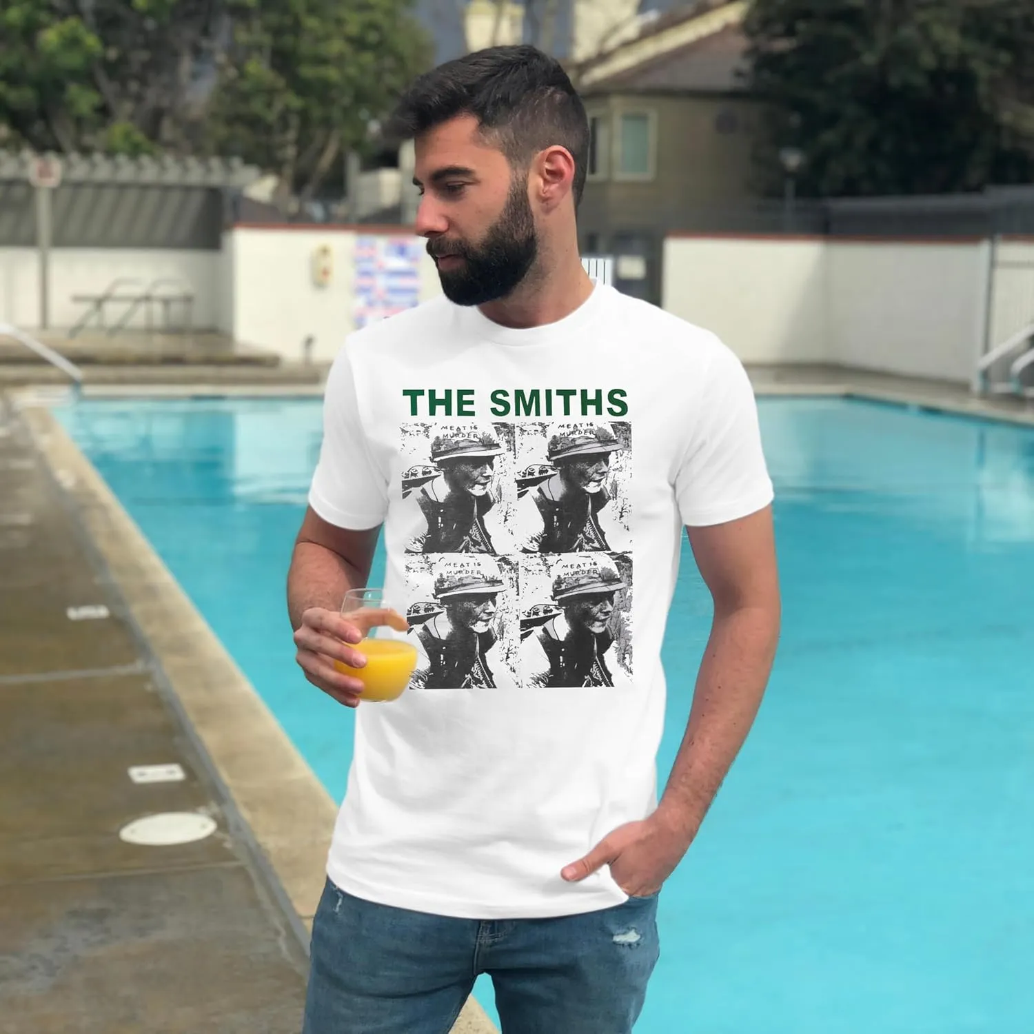 Smiths T-Shirt - 80s Rock Band Album Art Graphic Tee Vintage Music Shirt