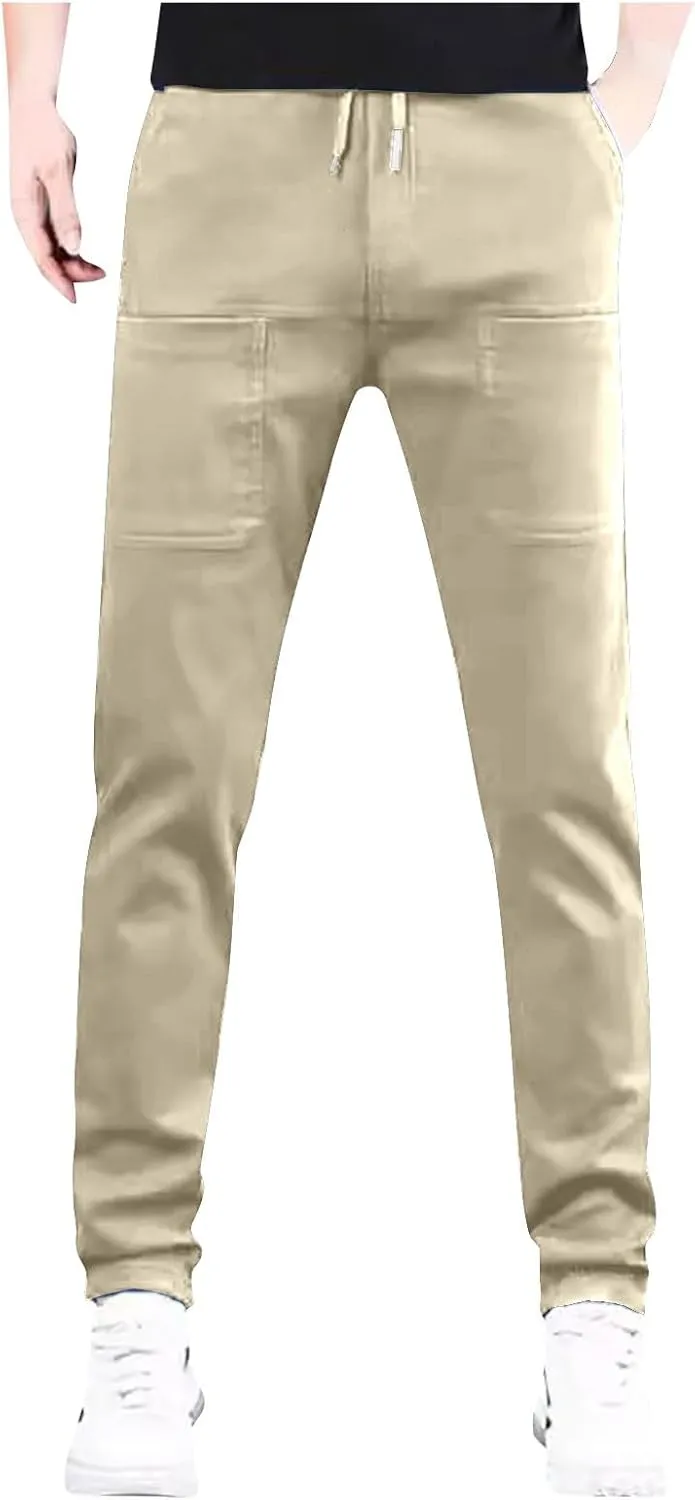 Stretch Cargo Pants Men, Multipants-High Multi-Pocket Durable Water Resistant Ripstop