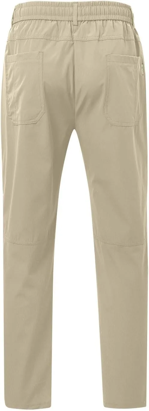 Stretch Cargo Pants Men, Multipants-High Multi-Pocket Durable Water Resistant Ripstop