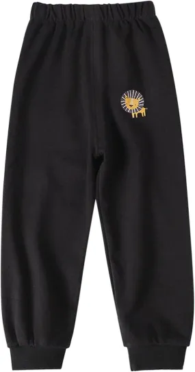 Toddler Baby Sweatpants Boy's Pull on Jogger Cotton Kids Cute Cartoon Elastic Waist Sports Pants Unisex Kids